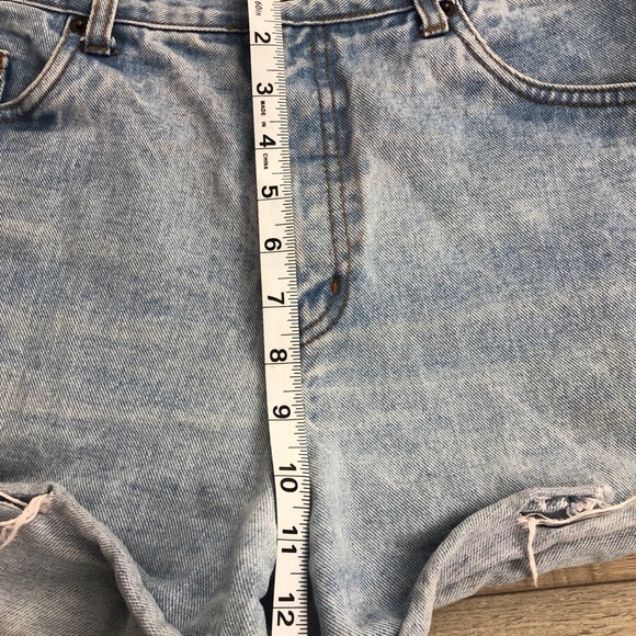 Bill Blass Vintage Jean Shorts size 10 - Picture 6 of 8